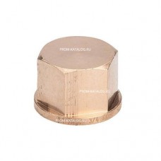 Заглушка Viega 3301 - 1/2" (бронза без покрытия)