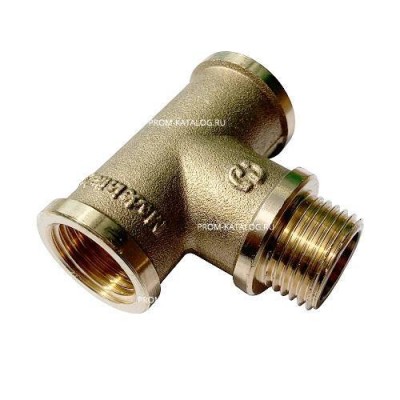 Тройник комбинированный с внутренней и наружной резьбой STOUT - 1/2" (ВР/НР/ВР)