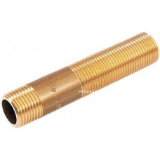 Сгон латунный STOUT - 1/2", длина 100 мм