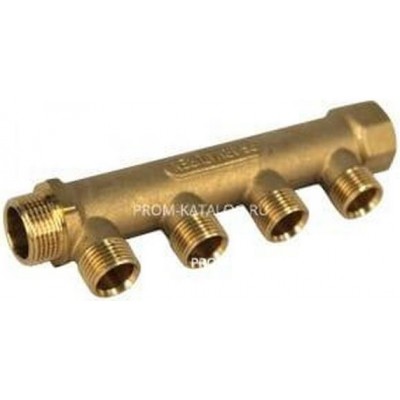 Коллектор AQUALINK 4 выхода 3/4", 1/2" наружняя резьба ИС.071058
