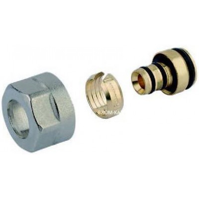 Соединение резьбозажимное ELSEN - 20x2.0 x 3/4"ЕК (для металлопластиковых и PEX труб, 6 бар)