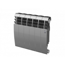 Биметаллический радиатор Royal Thermo Biliner 350 Silver Satin 6 секц.