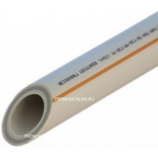 Труба полипропиленовая армированная стекловолокном FV-Plast FASER HOT - 20×2.8 (PN20, штанга 4м)