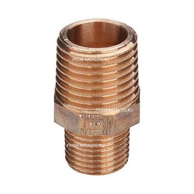 Ниппель редукционный Viega 3245 - 1/2" x 1/4" (резьбовой, бронза без покрытия)