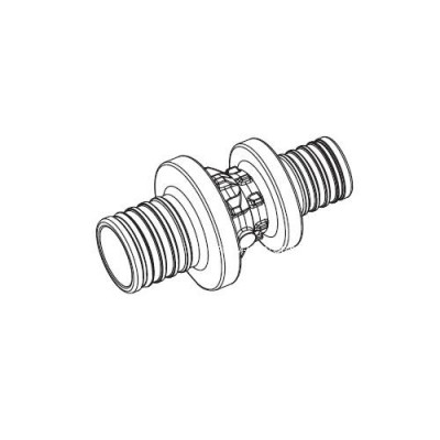 Муфта редукционная REHAU PX - 32 x 25 (пластик, для труб из сшитого полиэтилена RAUTITAN)