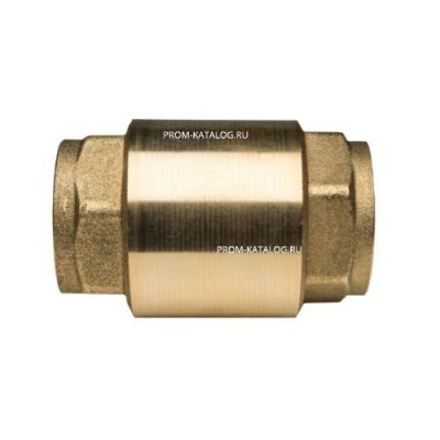 Клапан обратный STOUT - 1/2" (ВР/ВР, PN25, Tmax 100°C, затвор металлический)