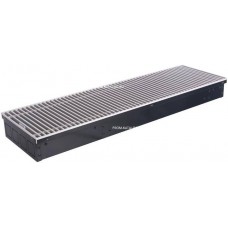 Конвектор внутрипольный STOUT - SCQ 110x190x2000 мм (решетка роликовая, анодированный алюминий)