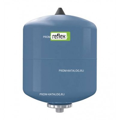 Гидроаккумулятор Reflex DE 8 (PN10, вертикальный без ножек, цвет синий)