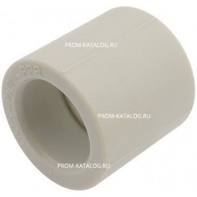 Муфта FV-Plast - 32 (для полипропиленовых труб под пайку, цвет серый)