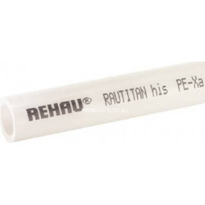 Труба из сшитого полиэтилена REHAU RAUTITAN his - 25x3.5 (PE-Xa, PN10, Tmax 90°C, бухта 50 м.)