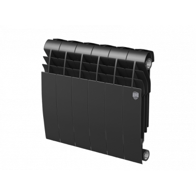 Биметаллический радиатор Royal Thermo Biliner 350 Noire Sable 6 секц.