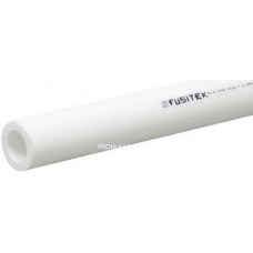 Труба полипропиленовая Fusitek SDR11 - 25x2.3 (PN10, Tmax 35°C, цвет белый, штанга 4м.)