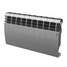 Биметаллический радиатор Royal Thermo Biliner 350 VD 10 секц. Silver Satin