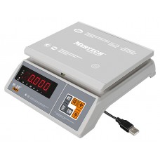 Весы настольные Mertech M-ER 326 AFU-3.01 Post II LED USB-COM