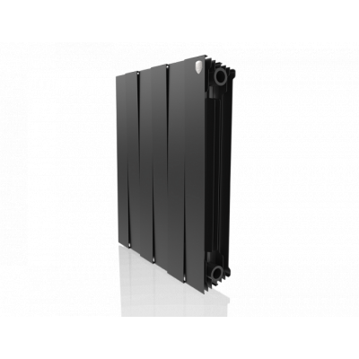 Биметаллический радиатор Royal Thermo Pianoforte 500 VD 6 секц. Noir Sable