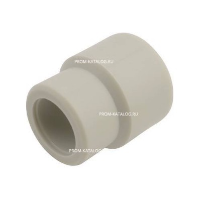 Муфта FV-Plast - 63 x 50 (под пайку внутренняя/наружная для полипропиленовых труб, цвет серый)