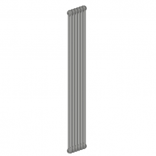 Стальной трубчатый радиатор 2-колончатый IRSAP TESI 21800/06 T30 cod.03 (серый Манхэттен) (RR218000603A430N01)