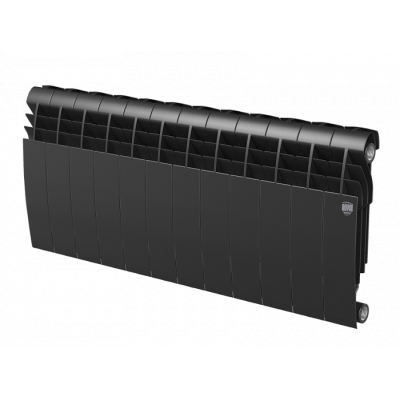 Биметаллический радиатор Royal Thermo Biliner 350 VD 12 секц. Noir Sable