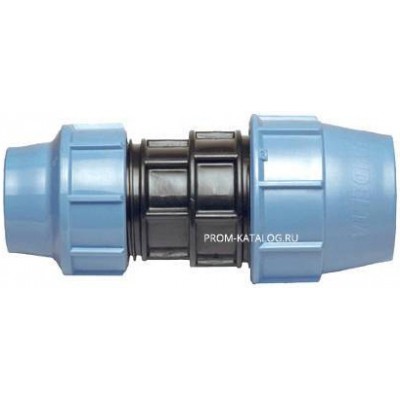 Муфта редукционная UNIDELTA 1002 - 63 x 50 (винтовая, для труб ПНД)