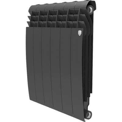 Биметаллический радиатор Royal Thermo BiLiner 500 Noir Sable 6 секц.