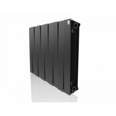 Биметаллический радиатор Royal Thermo Pianoforte 500 VD 10 секц. Noir Sable