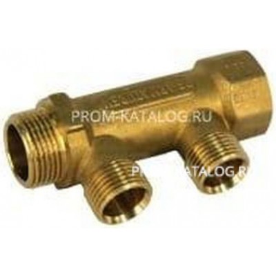 Коллектор AQUALINK 2 выхода 3/4", 1/2" наружняя резьба ИС.071056