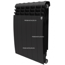 Биметаллический секционный радиатор Royal Thermo Biliner Noir Sable 500 / 8 секций
