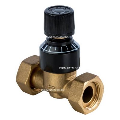 Клапан балансировочный STOUT by-pass - 3/4" (дифференциальный)