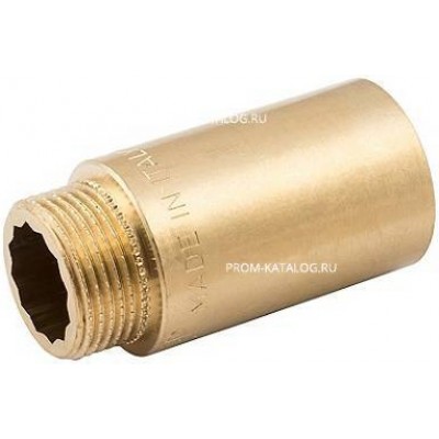 Удлинитель резьбовой ELSEN METALIT EBF13 - 3/4", длина 25 мм (НР/ВР, латунь без покрытия)