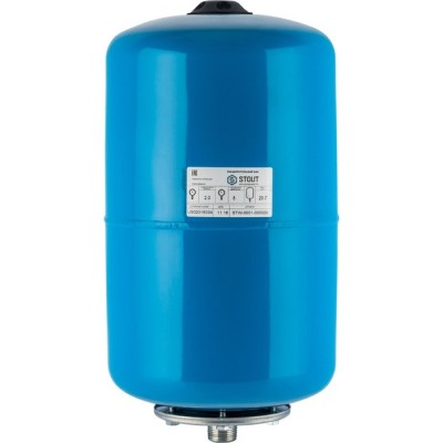 Гидроаккумуляторы STOUT 20л/8-10бар вертикальный (STW-0001-000020)