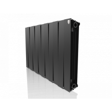 Биметаллический радиатор Royal Thermo Pianoforte 500 VD 12 секц. Noir Sable