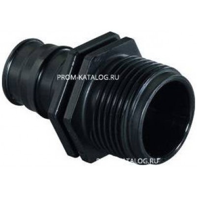 Переход на наружную резьбу Uponor Q&E - 25 x 3/4" (для труб из сшитого полиэтилена и фитингов Wipex)