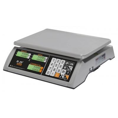 Весы настольные Mertech M-ER 327 AC-15.2 Ceed LCD Белые
