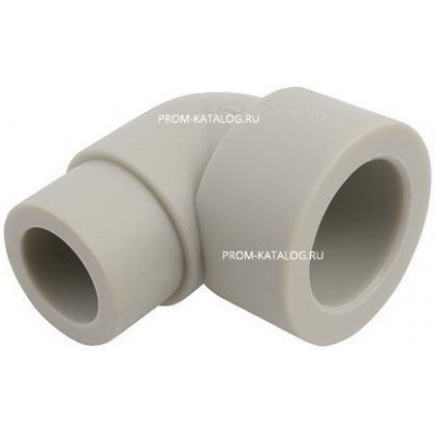 Отвод 90° FV-Plast - 20 (под пайку внутренняя/наружная для полипропиленовых труб, цвет серый)