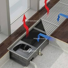 Конвектор внутрипольный VARMANN Ntherm Electro - NE 300.110.2250 RR U EV1 (подключение справа)