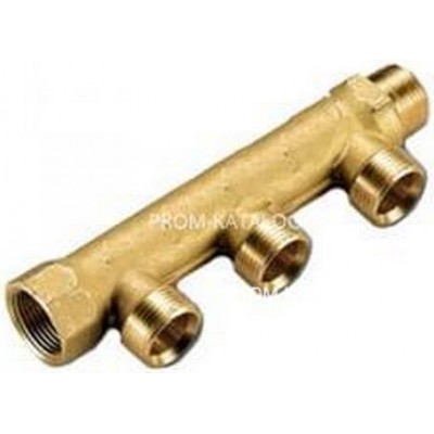 Коллектор AQUALINK 3 выхода 3/4", 1/2" наружняя резьба ИС.071057