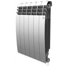 Биметаллический радиатор Royal Thermo BiLiner 500 Silver Satin 6 секц.