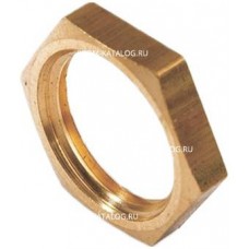 Контргайка латунная резьбовая STOUT - 3/4"
