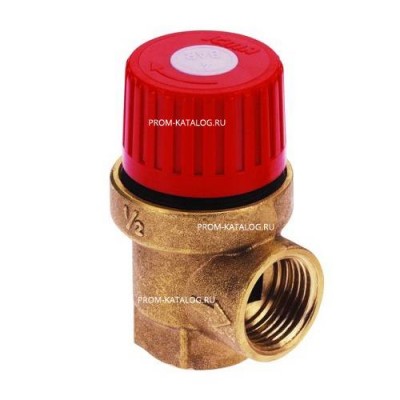 Клапан предохранительный ICMA 241 - 1/2", сброс 1/2" (ВР/ВР, Tmax 110°C, Рн 4 бар)