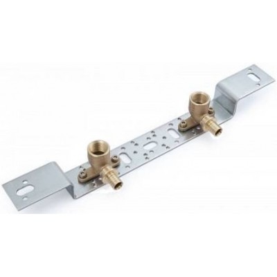 Водорозетка двойная REHAU UP - 16 x 1/2" (латунь, для труб из сшитого полиэтилена RAUTITAN)