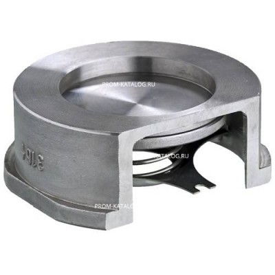Клапан обратный межфланцевый BROEN V275-Н - Ду25 (ф/ф, PN16, Tmax 200°C, латунь)