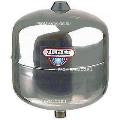 Гидроаккумулятор настенный вертикальный Zilmet INOX-PRO - 2 л. (с несменной мембраной)