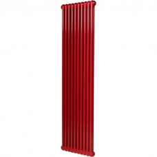 Стальной трубчатый радиатор 2-колончатый IRSAP TESI 21800/10 T30 cod.05 (красный) (RR218001005A430N01)
