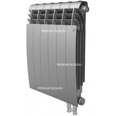 Радиатор биметаллический секционный Royal Thermo Biliner 500 VR Silver Satin - 6 секций