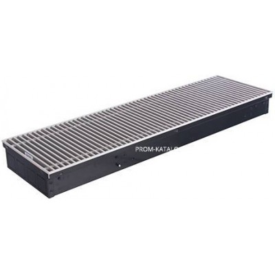 Конвектор внутрипольный STOUT - SCQ 110x190x1250 мм (решетка роликовая, анодированный алюминий)