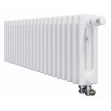 Стальной трубчатый радиатор 3-колончатый Zehnder Charleston Completto 3037/22/V001/RAL 9016