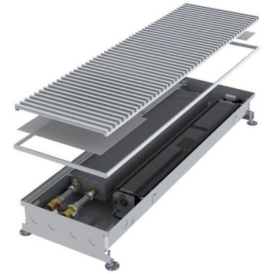 Внутрипольный конвектор длиной 2,1 м - 3 м Minib COIL-KT110 2500