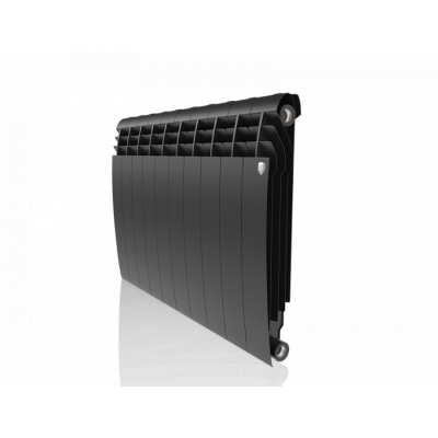 Биметаллический радиатор Royal Thermo Biliner 500 VD 10 секц. Noir Sable