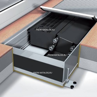 Конвектор внутрипольный Mohlenhoff QSK EC HK 2L 140 х 360 х 2900 (с датчиком росы)