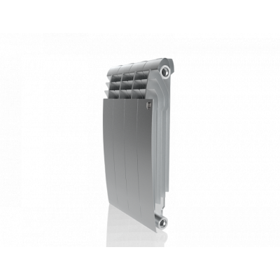 Биметаллический радиатор Royal Thermo Biliner 500 VD 4 секц. Silver Satin